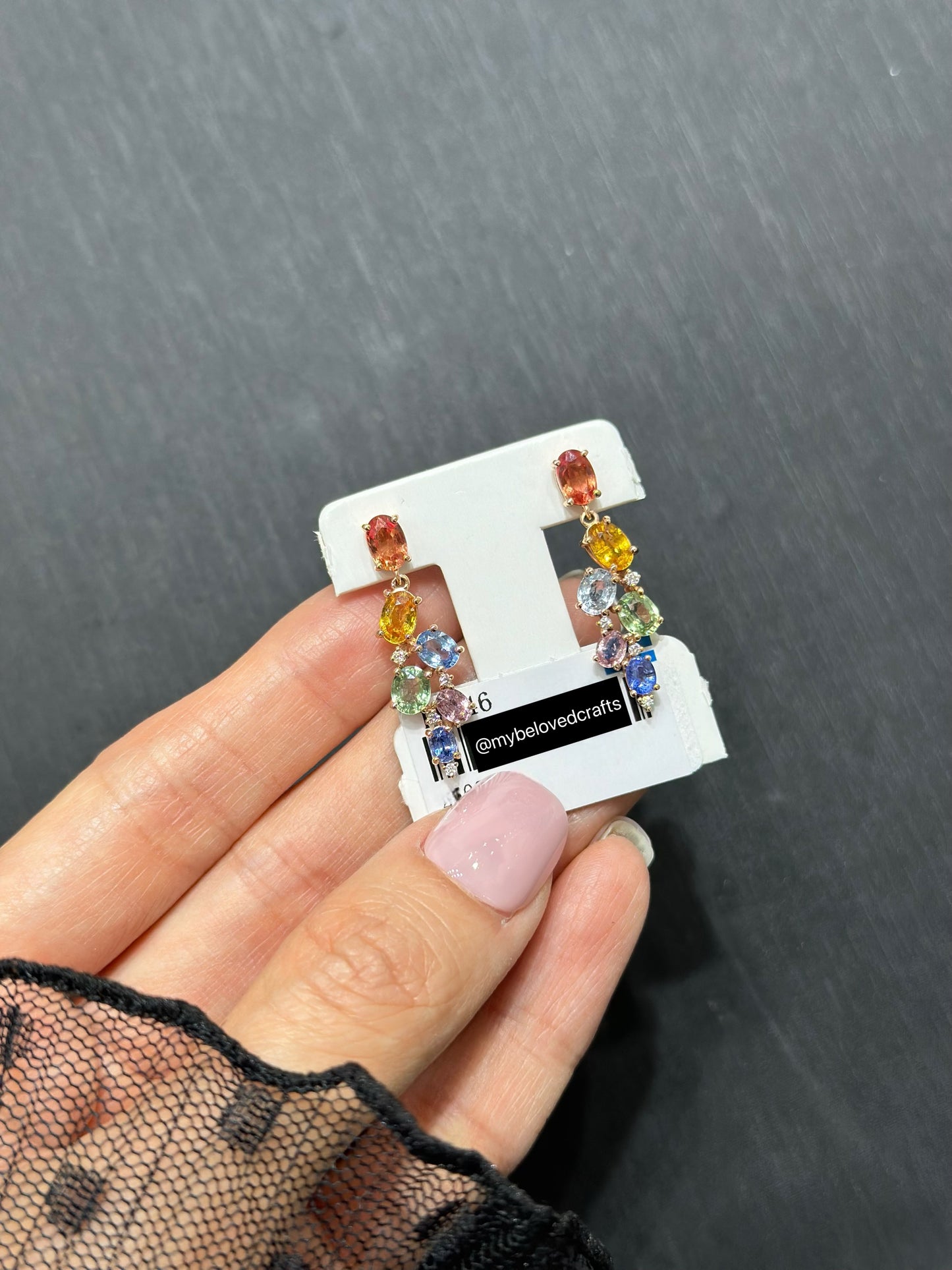 2025.12.24 14K Gold/18K Gold/Platinum Natural Gemstones Diamond Supplier - Earring