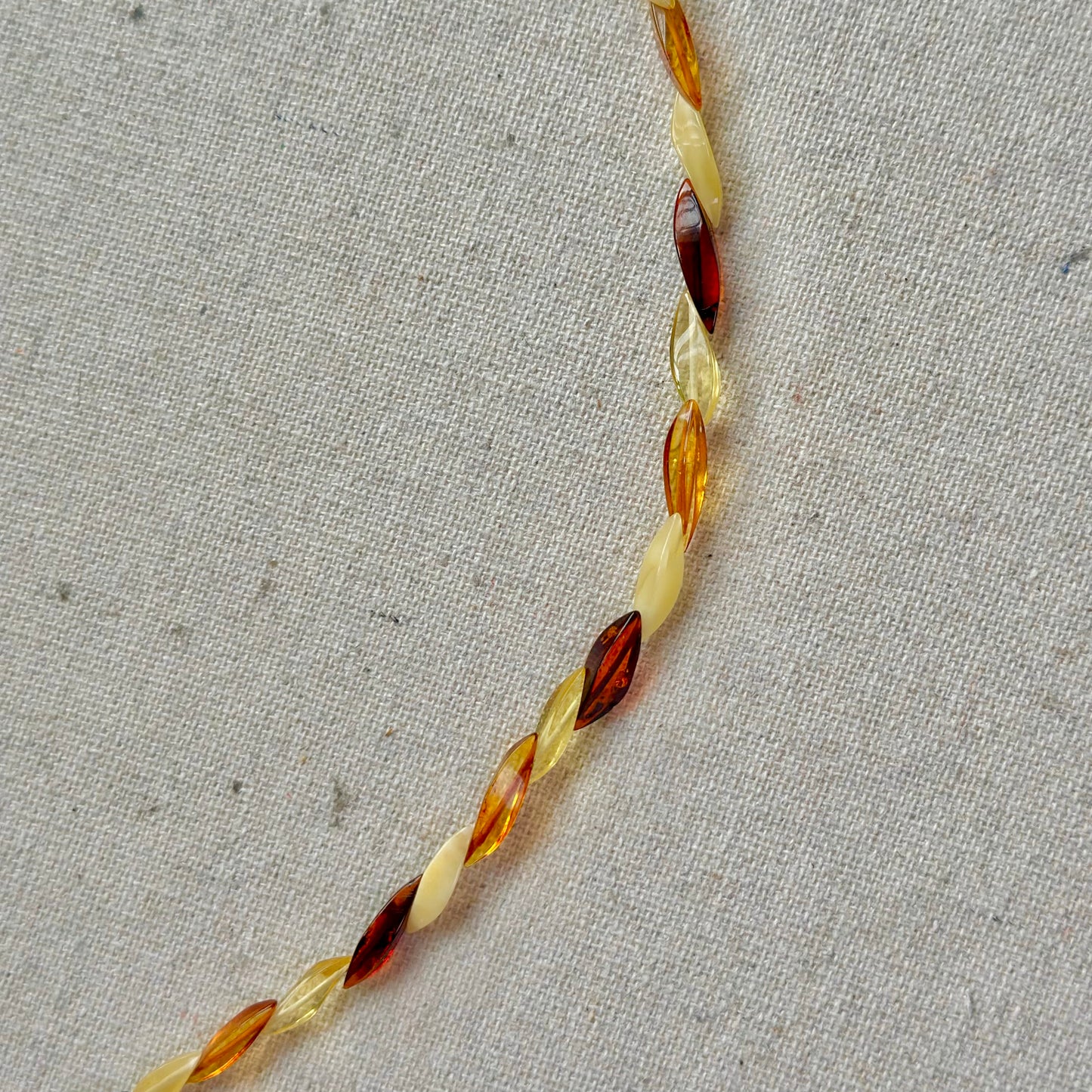 Amber Mix Beaded Necklace
