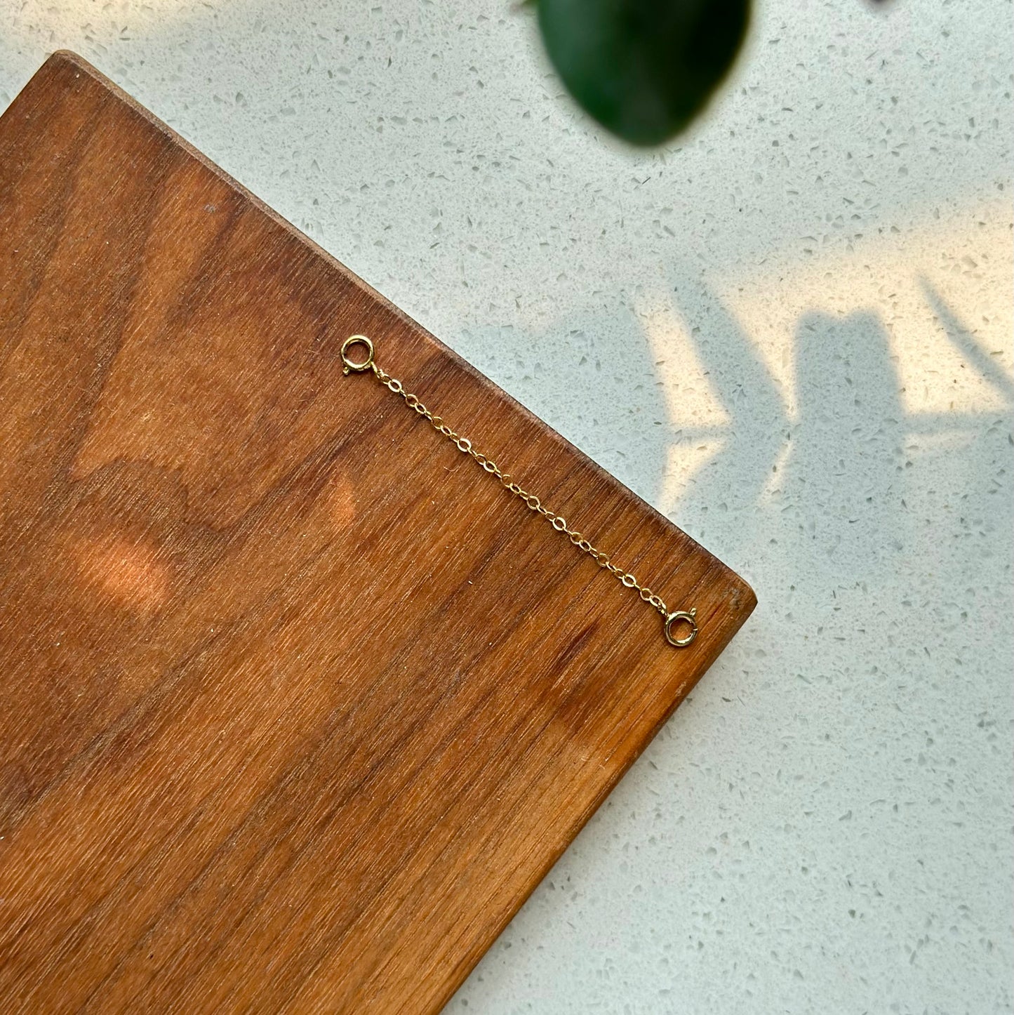 14K Gold-filled Cable Extension Chain