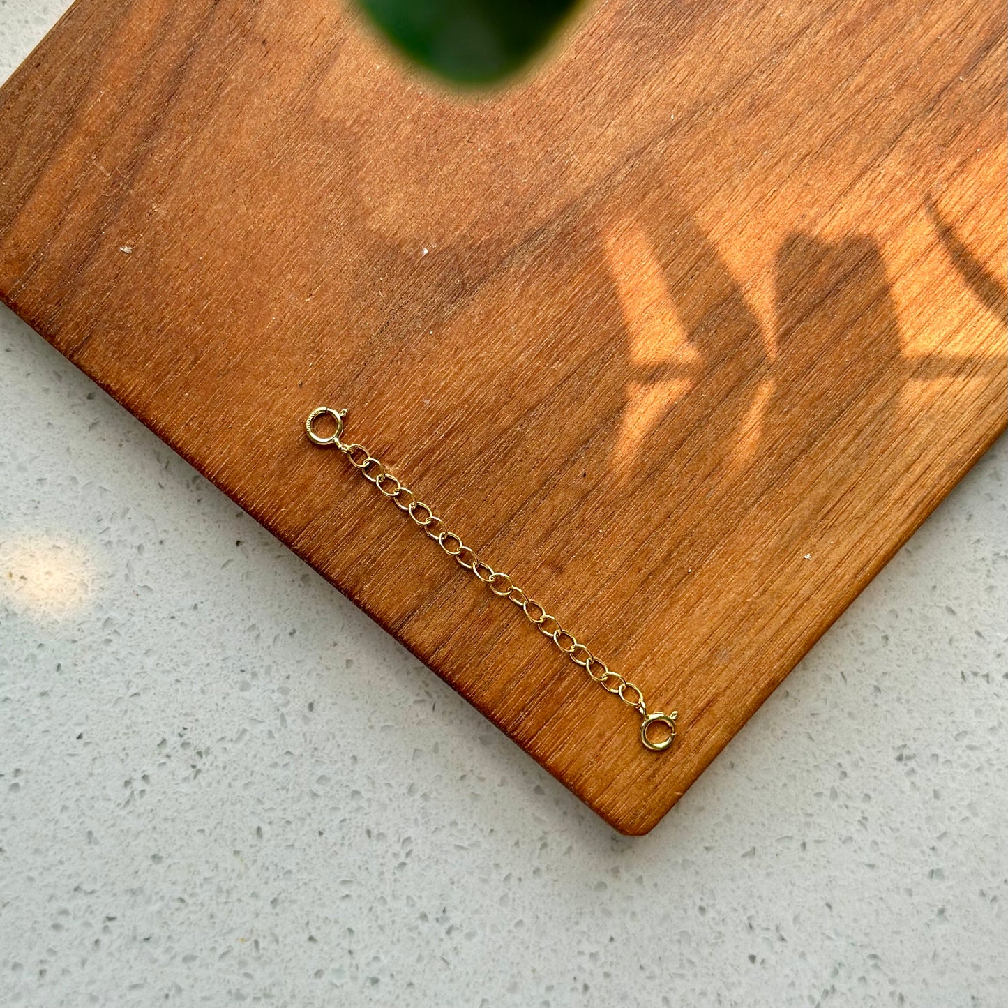 14K Gold-filled 2mm Extension Chain