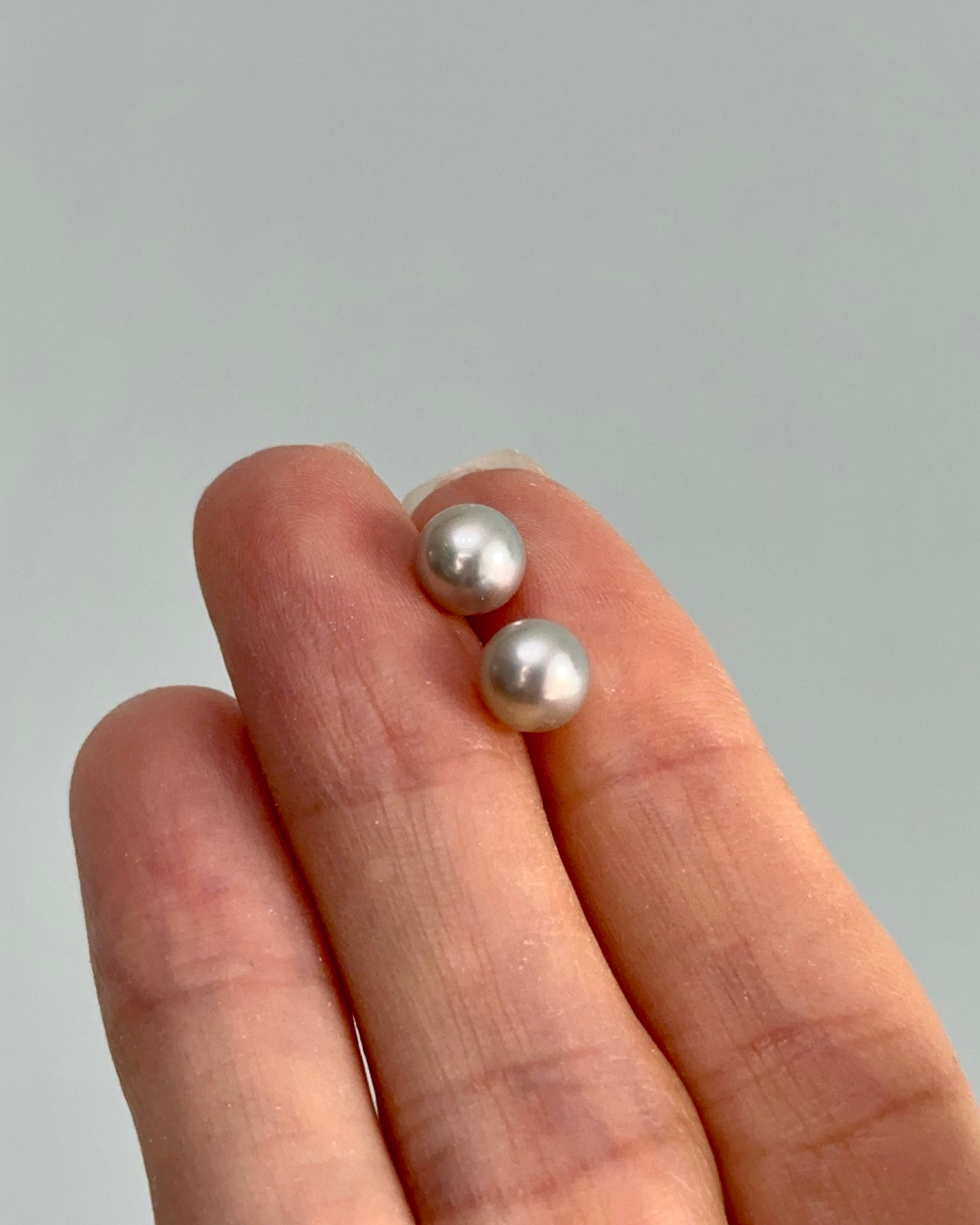 Japan Akoya Pearl 10K Solid Gold Ear Stud