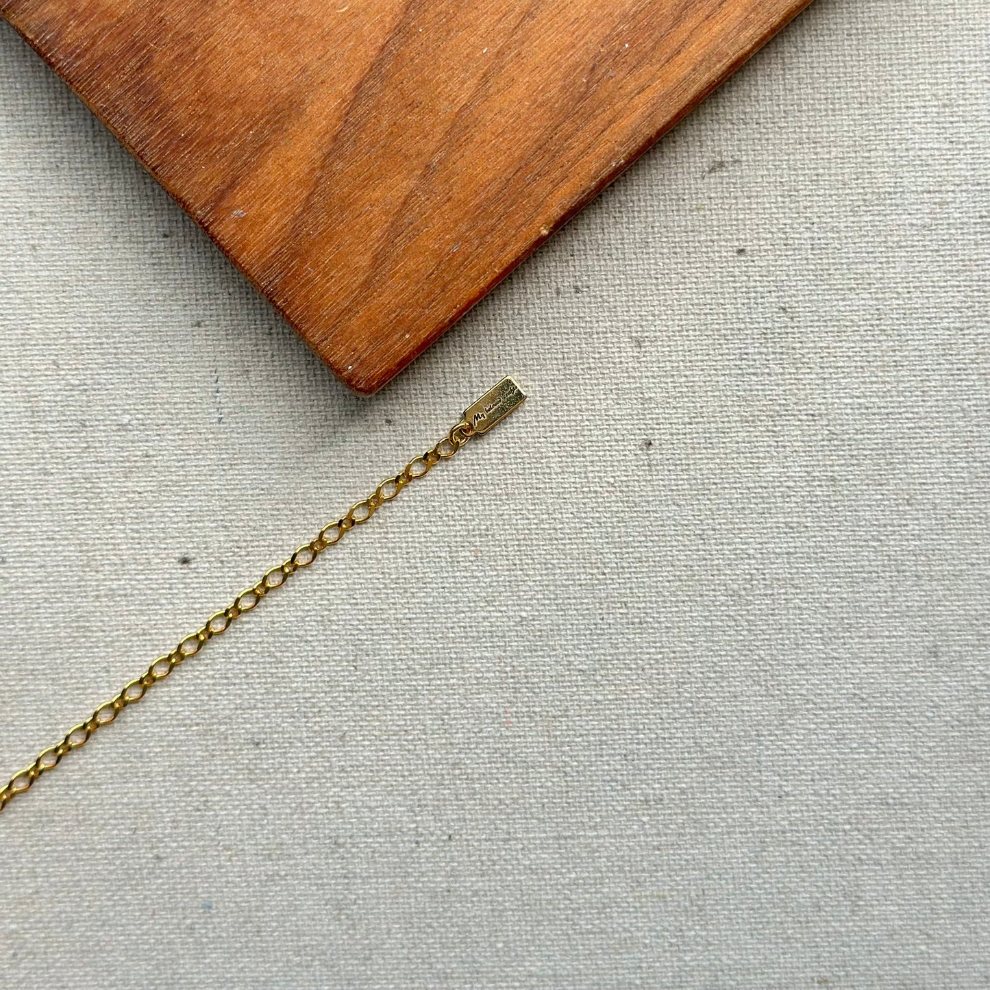 Amber Heart Gold-plated Bracelet