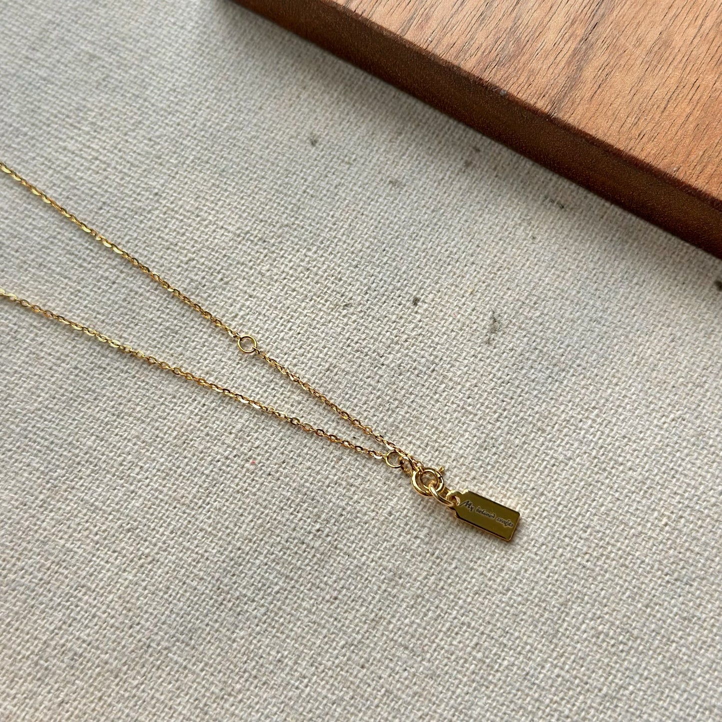 Labradorite Y-shaped Gold-plated Necklace