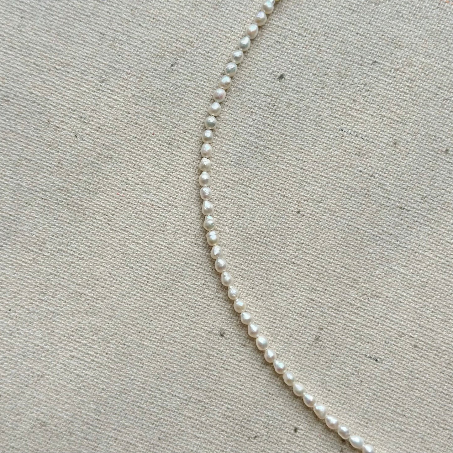 Freshwater Pearl Beaded And Moonstone Necklace