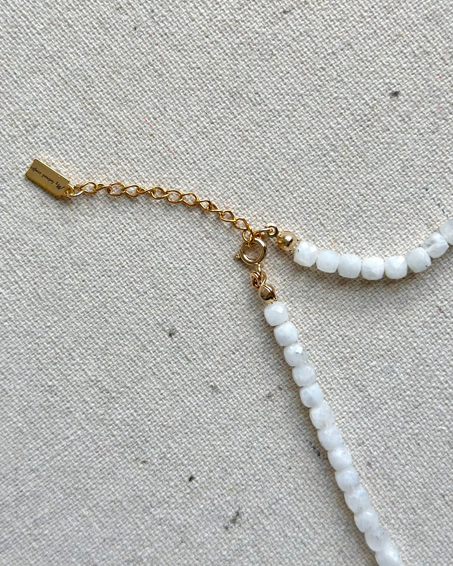 Moonstone Beaded And Turquoise Necklace