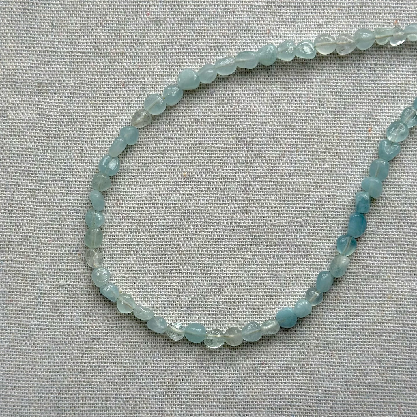 Multi-way Aquamarine And Baroque Pearl Beaded Necklace