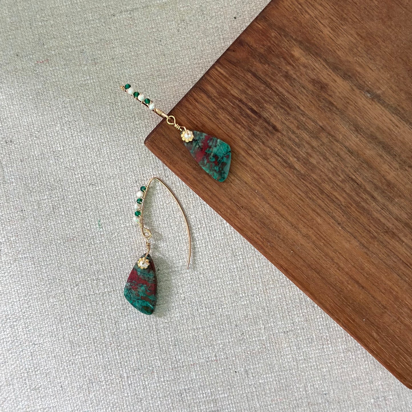 Sonora Sunrise 14k Gold-filled Wire Wrapping Earring