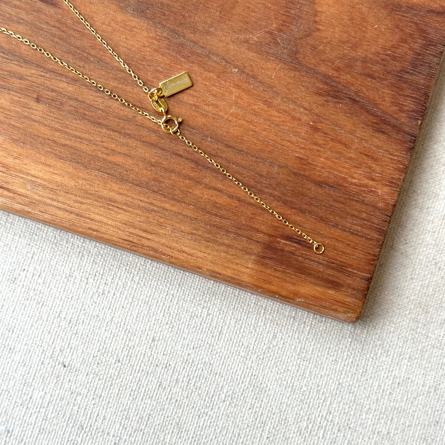 Watermelon Tourmaline And Moonstone Y-shaped Gold-plated Sterling Silver Necklace