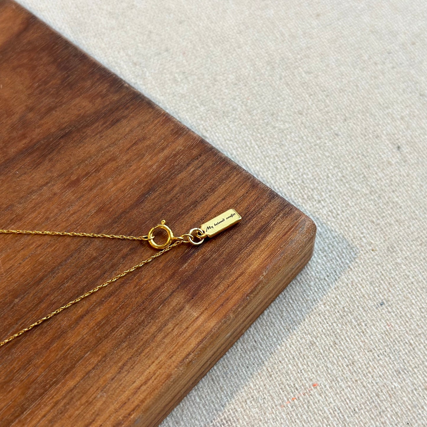 Druzy Stone Y-shaped 14k Gold-filled Necklace