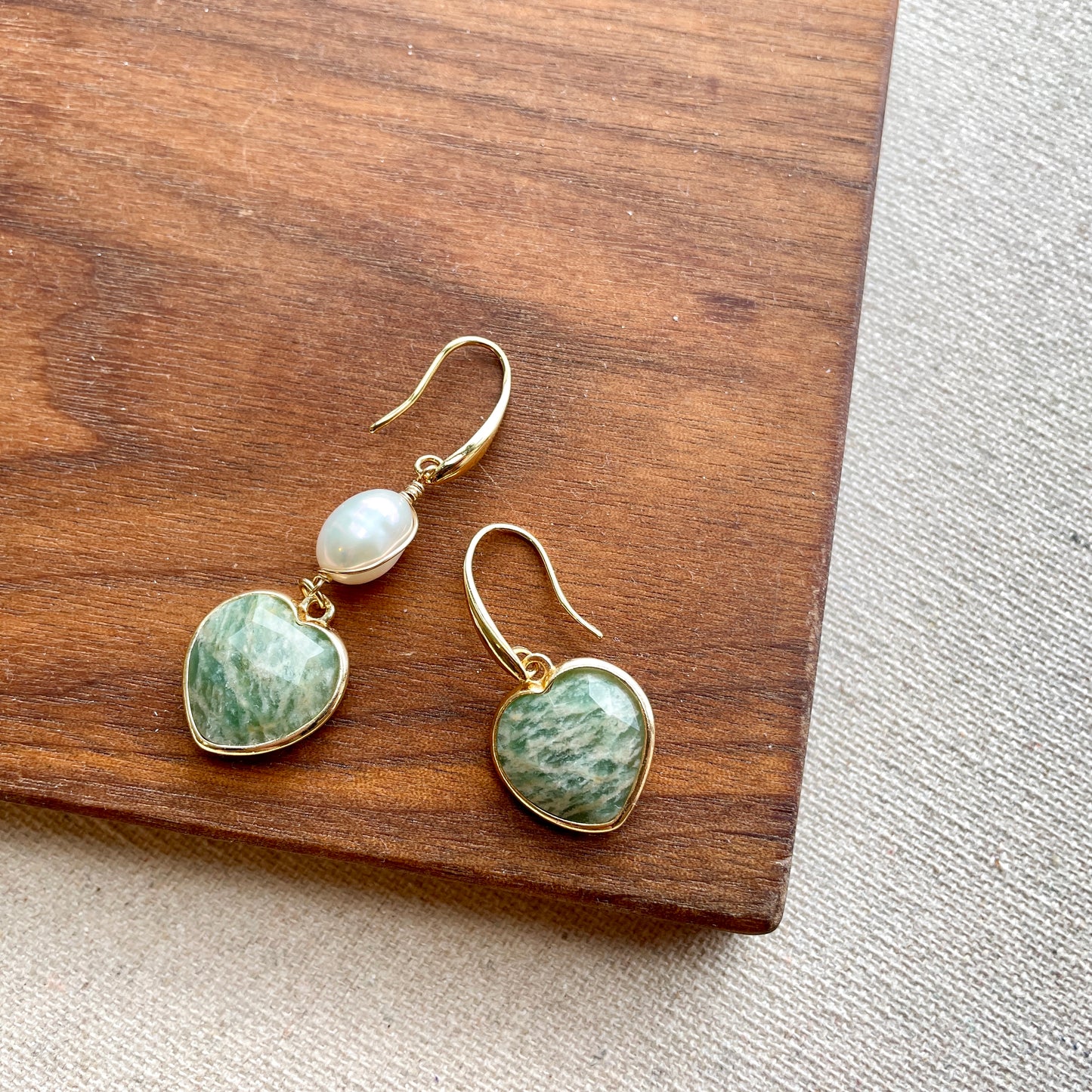 amazonite earring