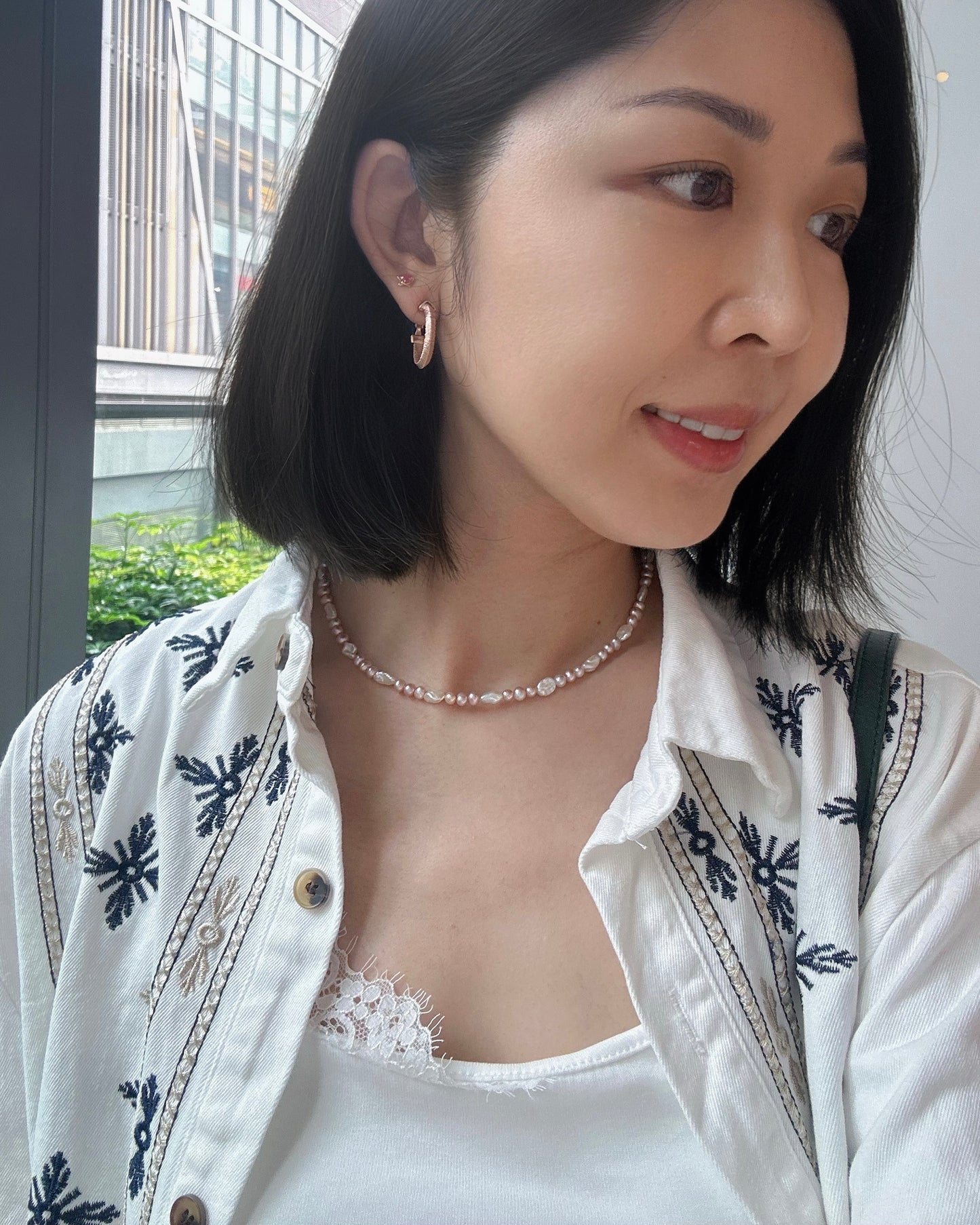 Baroque Freshwater Pearl Mixed Beaded Necklace
