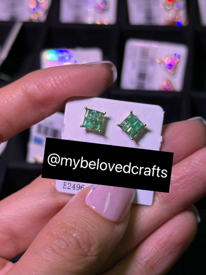 2025.12.24 14K Gold/18K Gold/Platinum Natural Gemstones Diamond Supplier - Earring