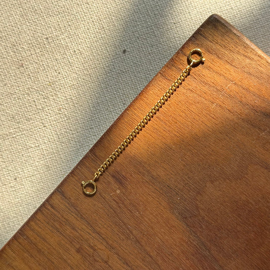 Gold-plated Sterling Silver Extension Chain