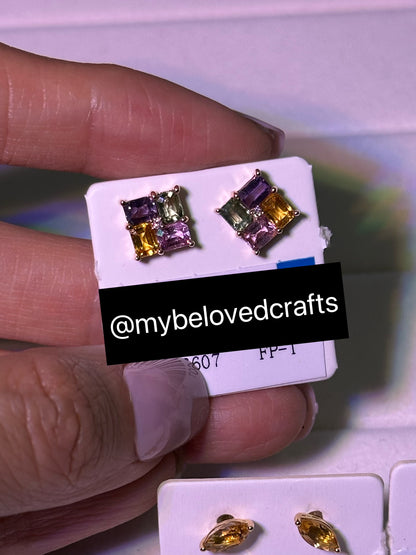 2025.12.24 14K Gold/18K Gold/Platinum Natural Gemstones Diamond Supplier - Earring