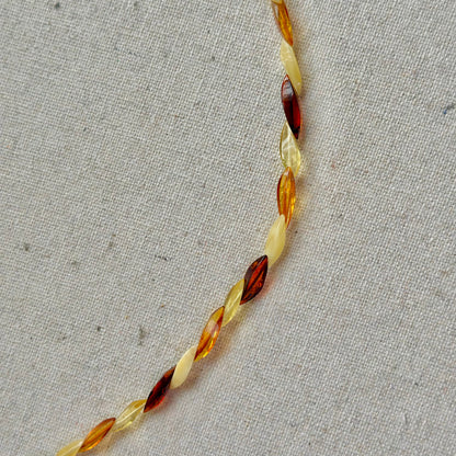 Amber Mix Beaded Necklace