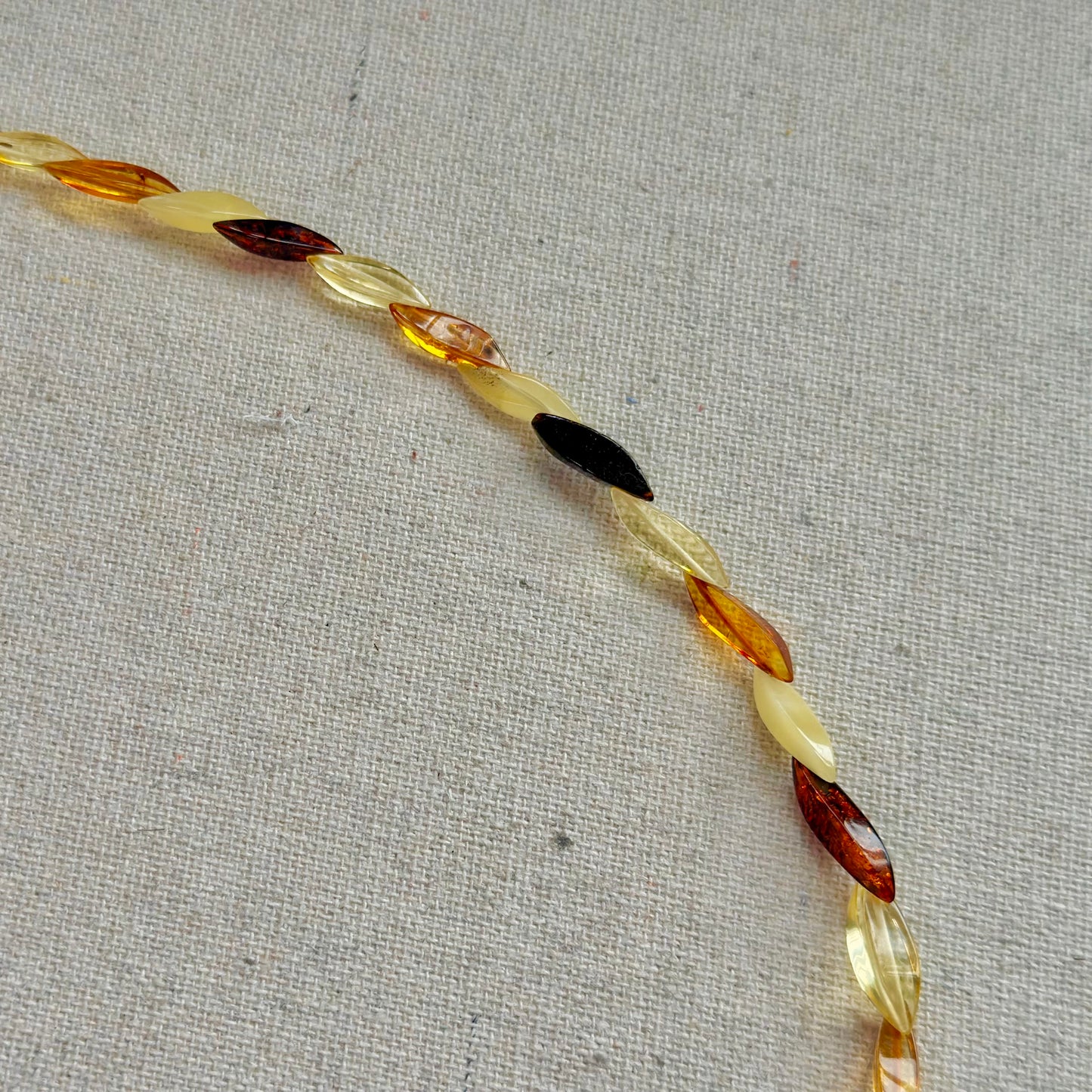 Amber Mix Beaded Necklace