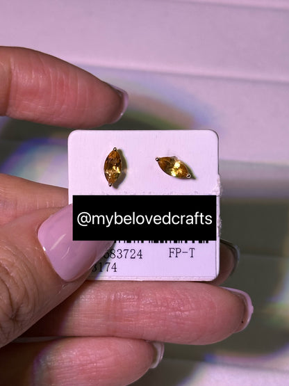 2025.12.24 14K Gold/18K Gold/Platinum Natural Gemstones Diamond Supplier - Earring