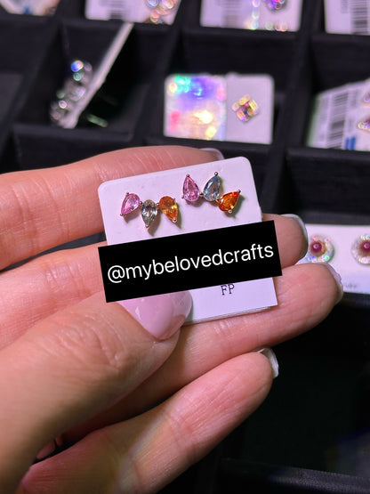 2025.12.24 14K Gold/18K Gold/Platinum Natural Gemstones Diamond Supplier - Earring