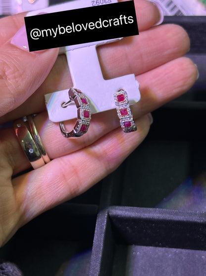 2025.12.24 14K Gold/18K Gold/Platinum Natural Gemstones Diamond Supplier - Earring