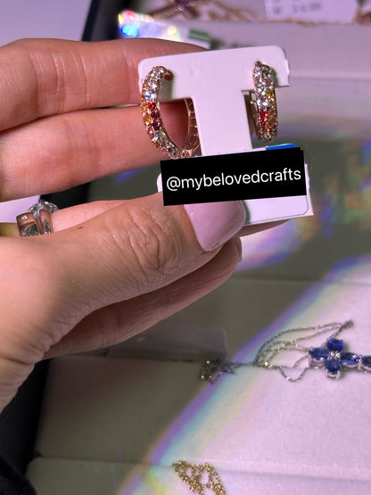 2025.12.24 14K Gold/18K Gold/Platinum Natural Gemstones Diamond Supplier - Earring