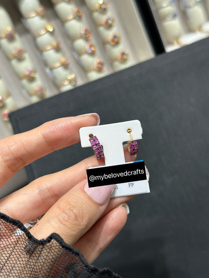 2025.12.24 14K Gold/18K Gold/Platinum Natural Gemstones Diamond Supplier - Earring