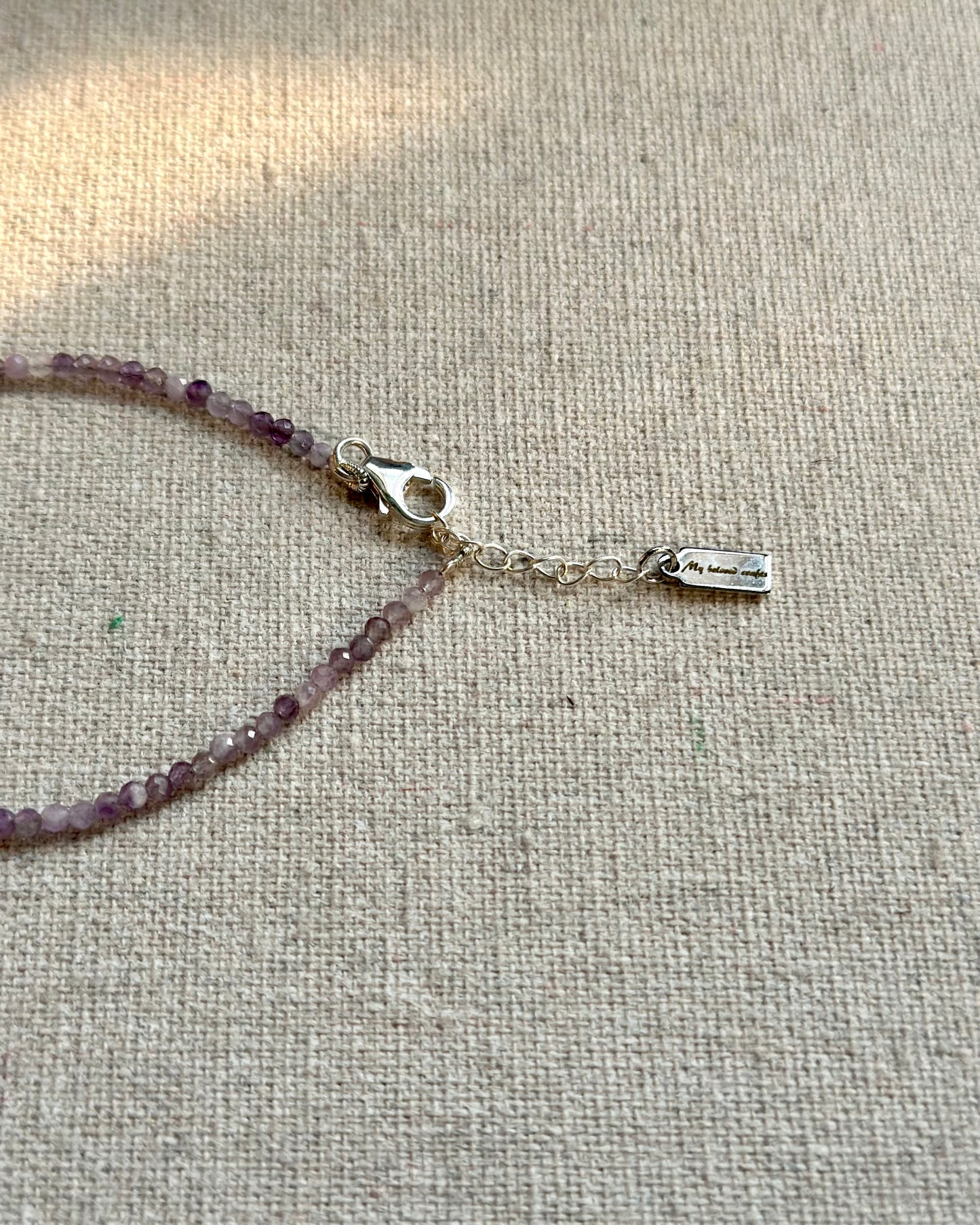 Amethyst Beaded Bracelet