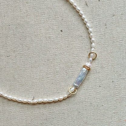 Freshwater Pearl Mixed Beaded Necklace