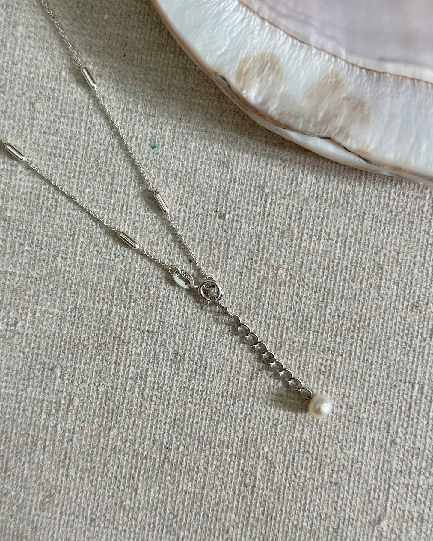 Japan Akoya Pearl 7mm Sterling Silver Necklace