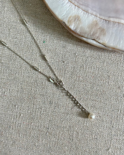 Japan Akoya Pearl 7mm Sterling Silver Necklace