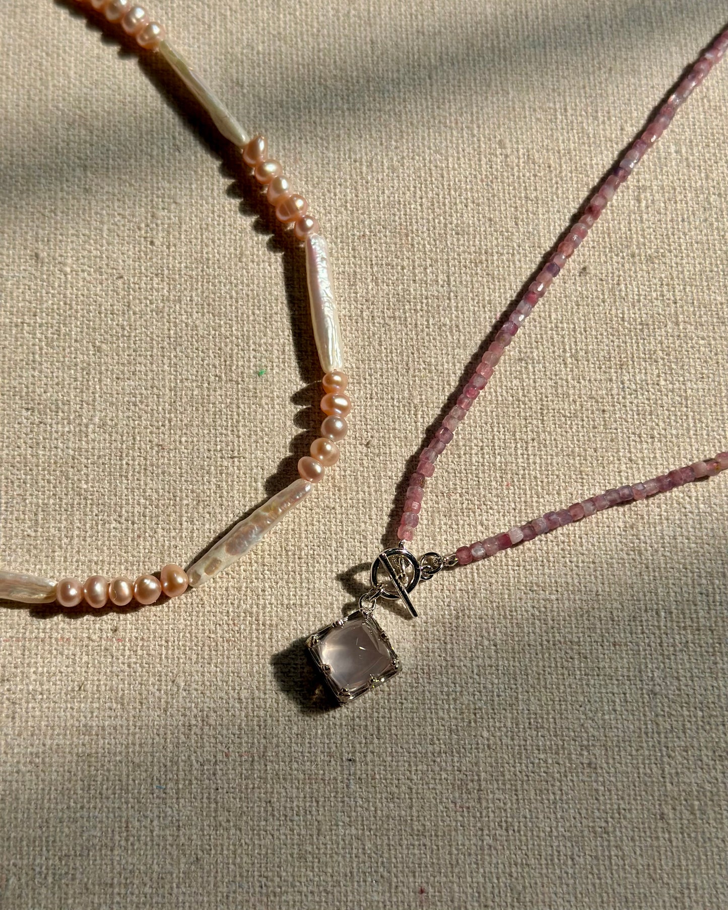 Freshwater Mixed Beaded Necklace