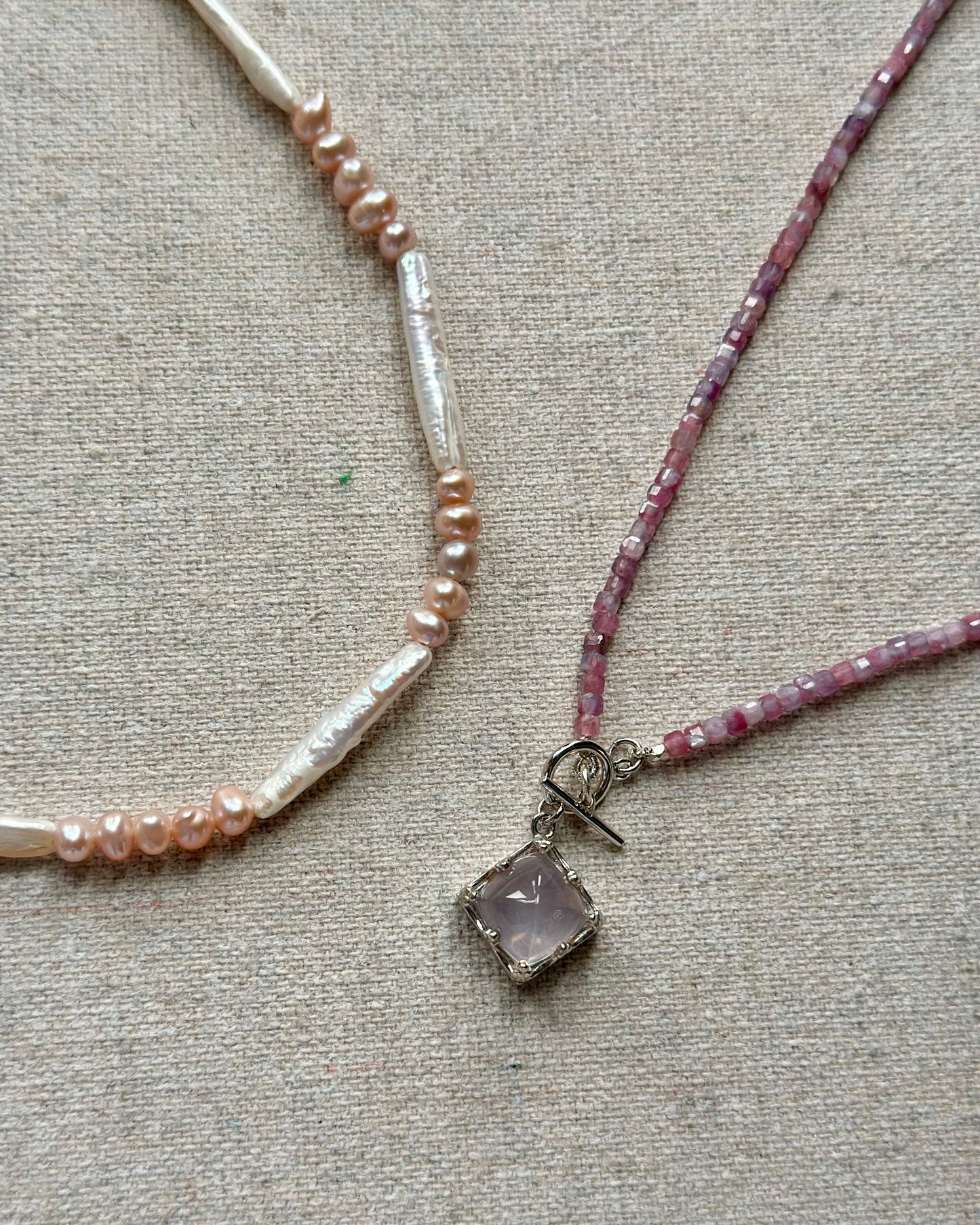 Freshwater Mixed Beaded Necklace