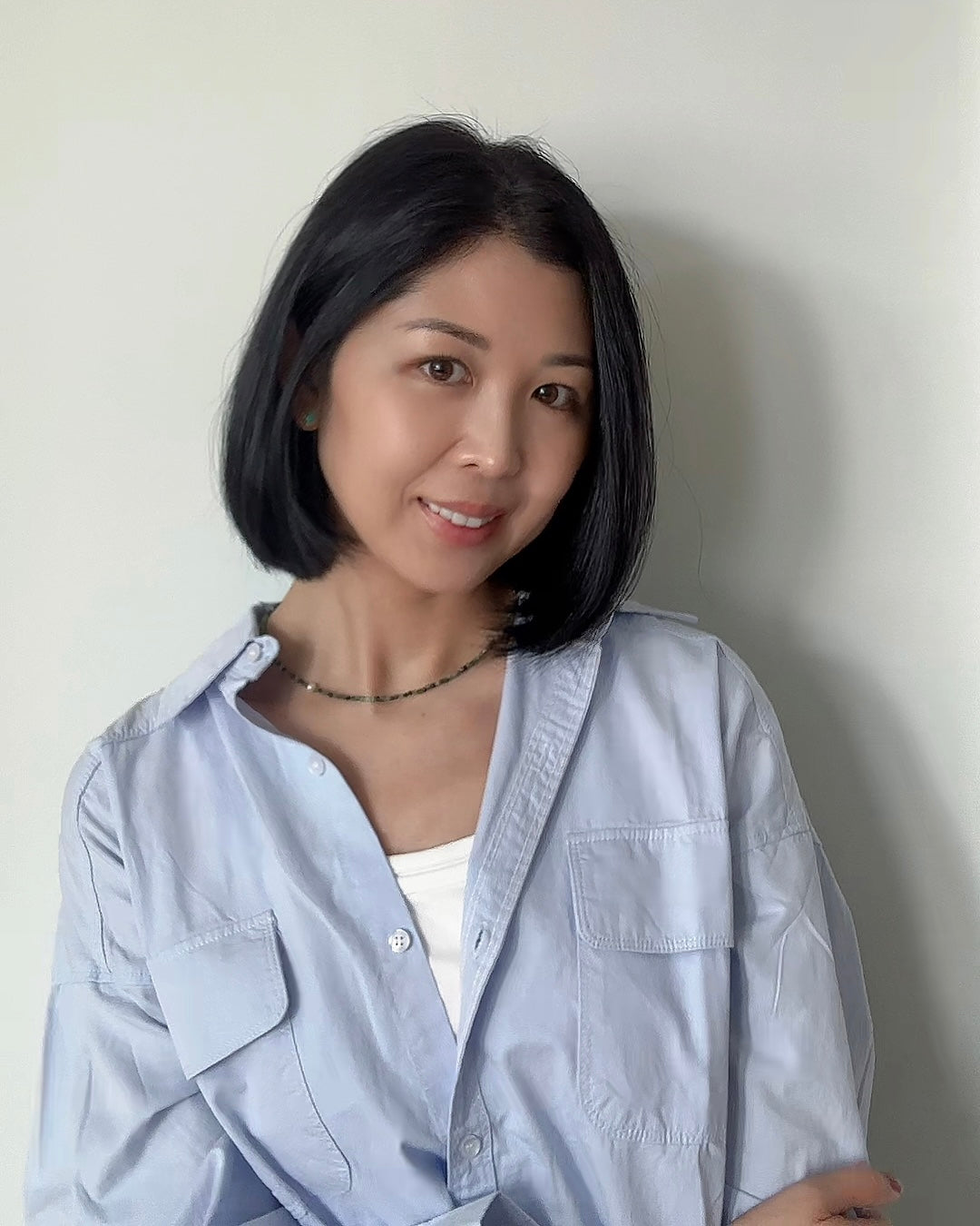 Ruby Zoisite And Freshwater Pearl Beaded Necklace