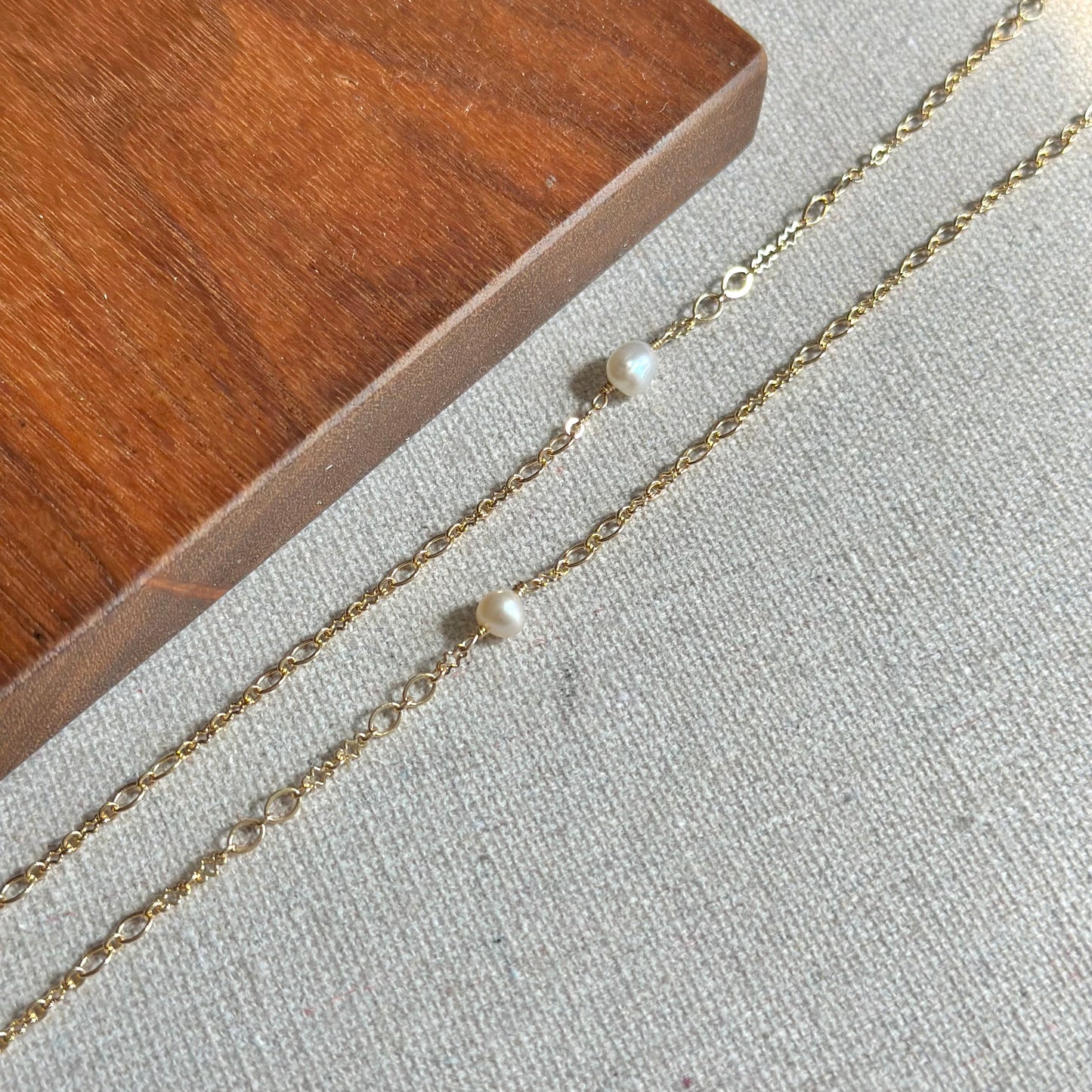 Blue Opal And Freshwater Pearl Gold-plated Necklace