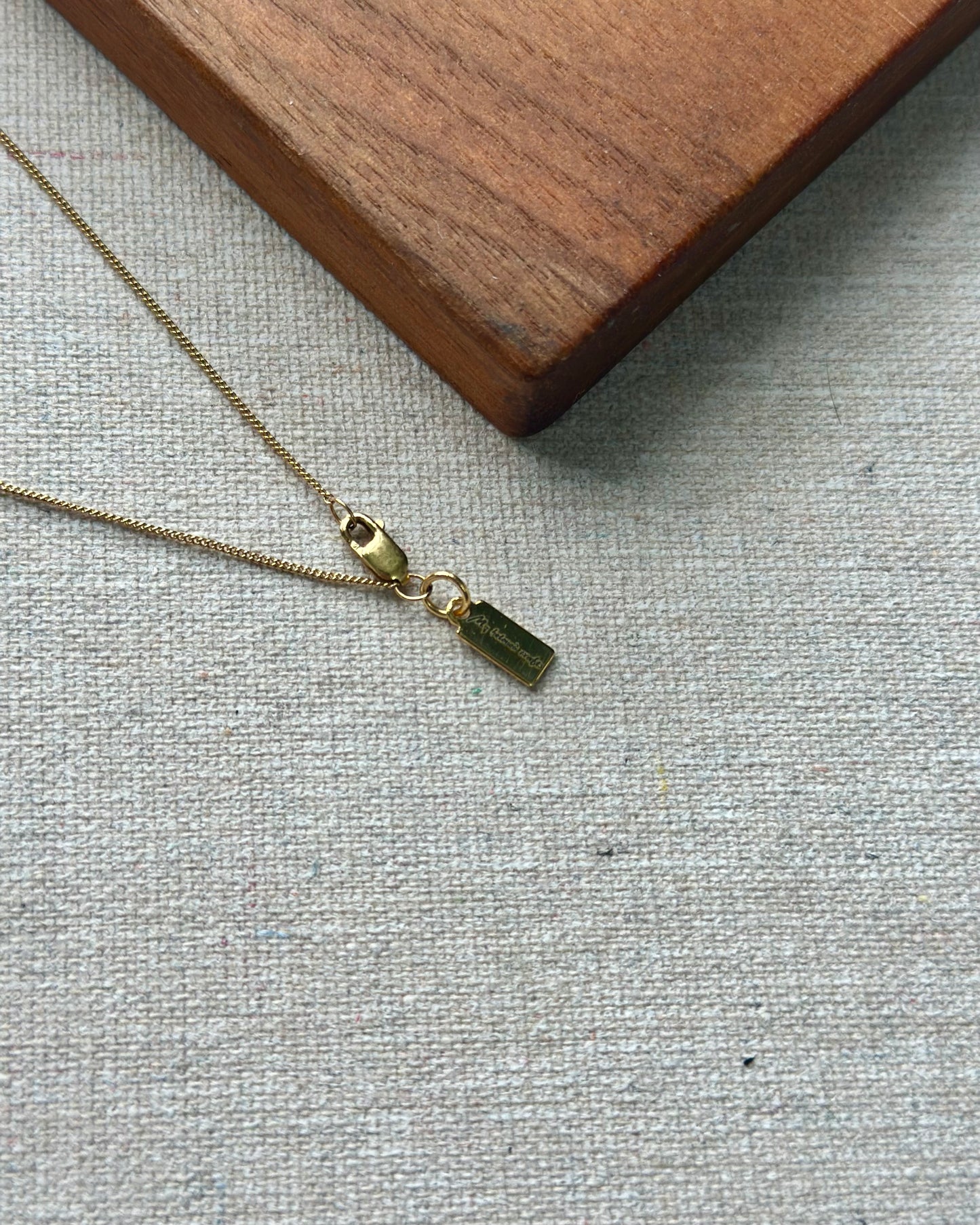 Moonstone And Topaz Leave 14K Gold-filled Necklace
