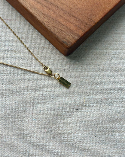 Moonstone And Topaz Leave 14K Gold-filled Necklace