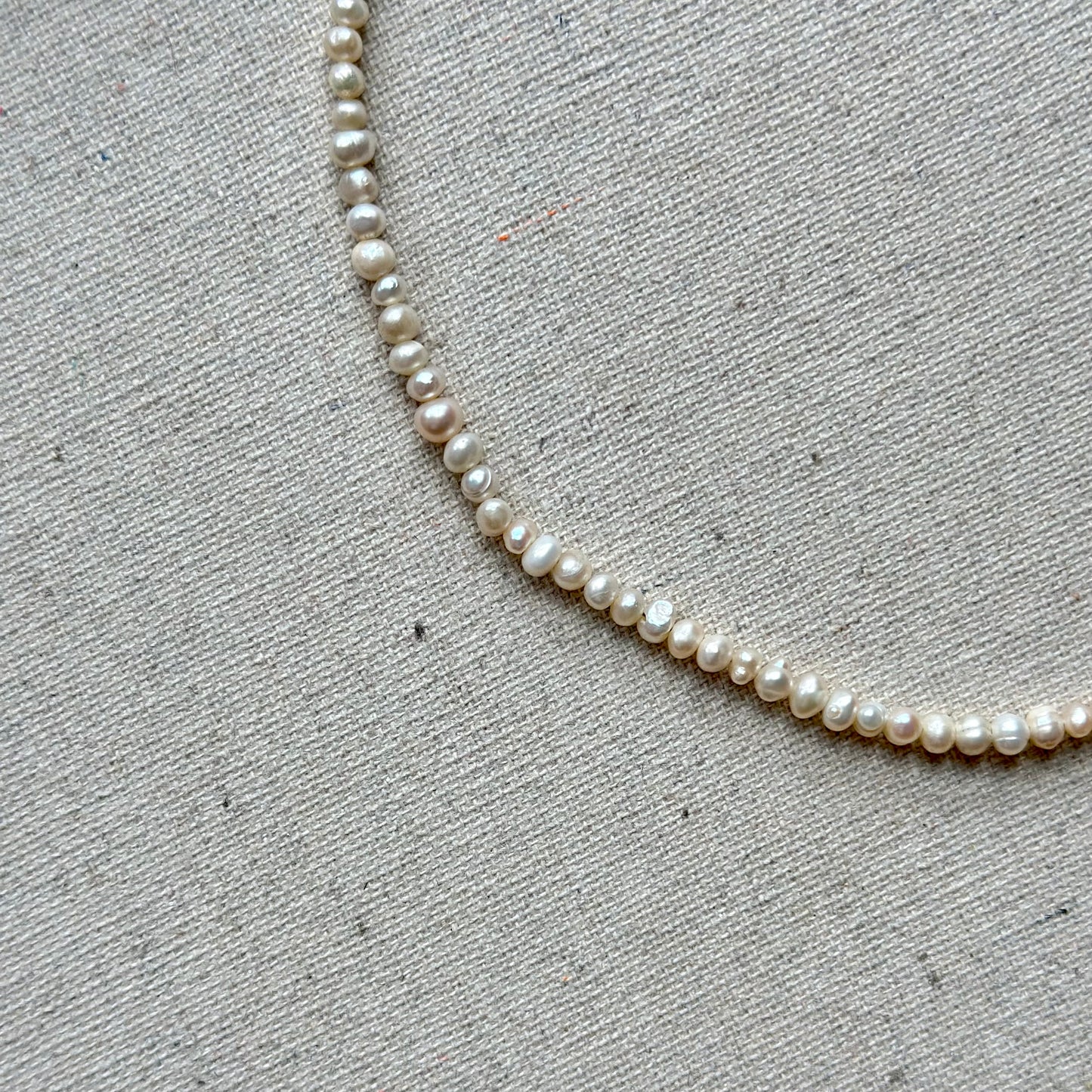 Freshwater Pearl Beaded And Moonstone Heart Necklace