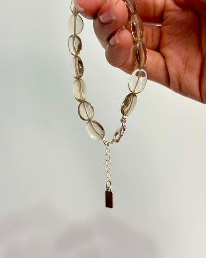 Lemon Quartz Beaded Bracelet