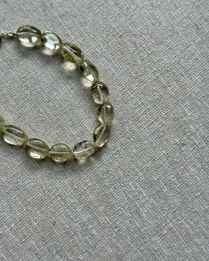 Lemon Quartz Beaded Bracelet