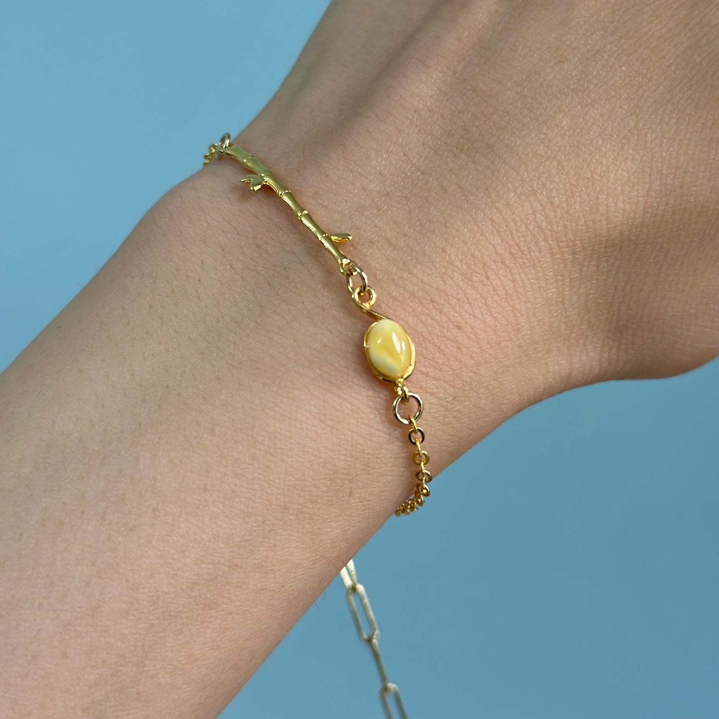 CHRISTMAS SET (2 ITEMS) Amber Necklace & Bracelet