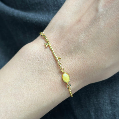 CHRISTMAS SET (2 ITEMS) Amber Necklace & Bracelet