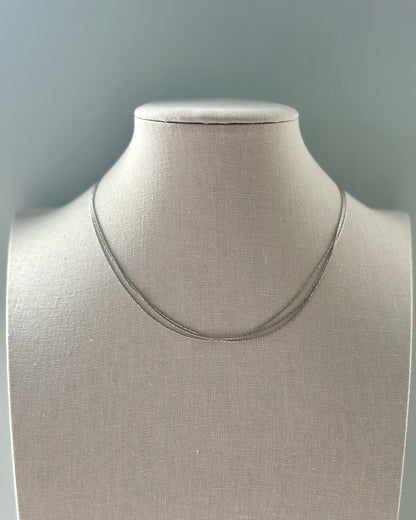 Italian Sterling Silver Multi Chain Necklace
