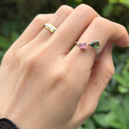 Tourmaline Sterling Silver Ring