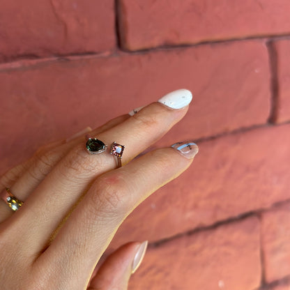 Tourmaline Sterling Silver Ring