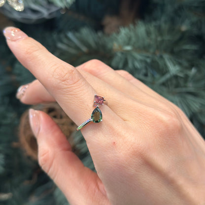 Tourmaline Sterling Silver Ring