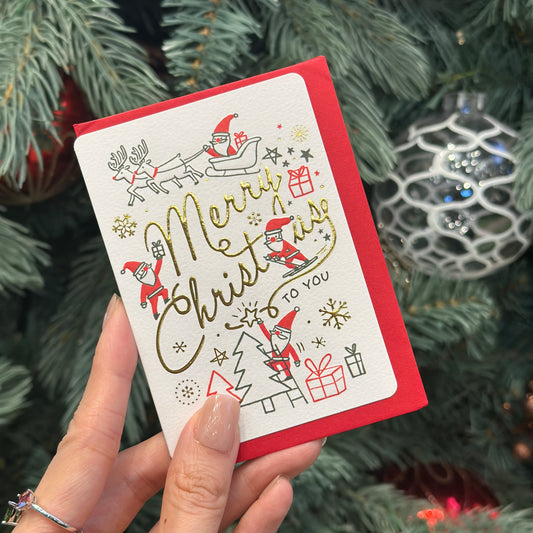 CHRISTMAS CARD Gift To You (Made in Taiwan)