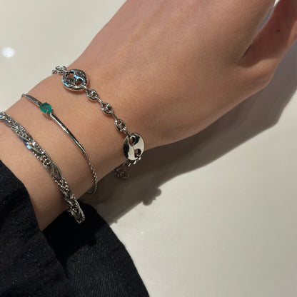 Italian Silver Marina Bracelet