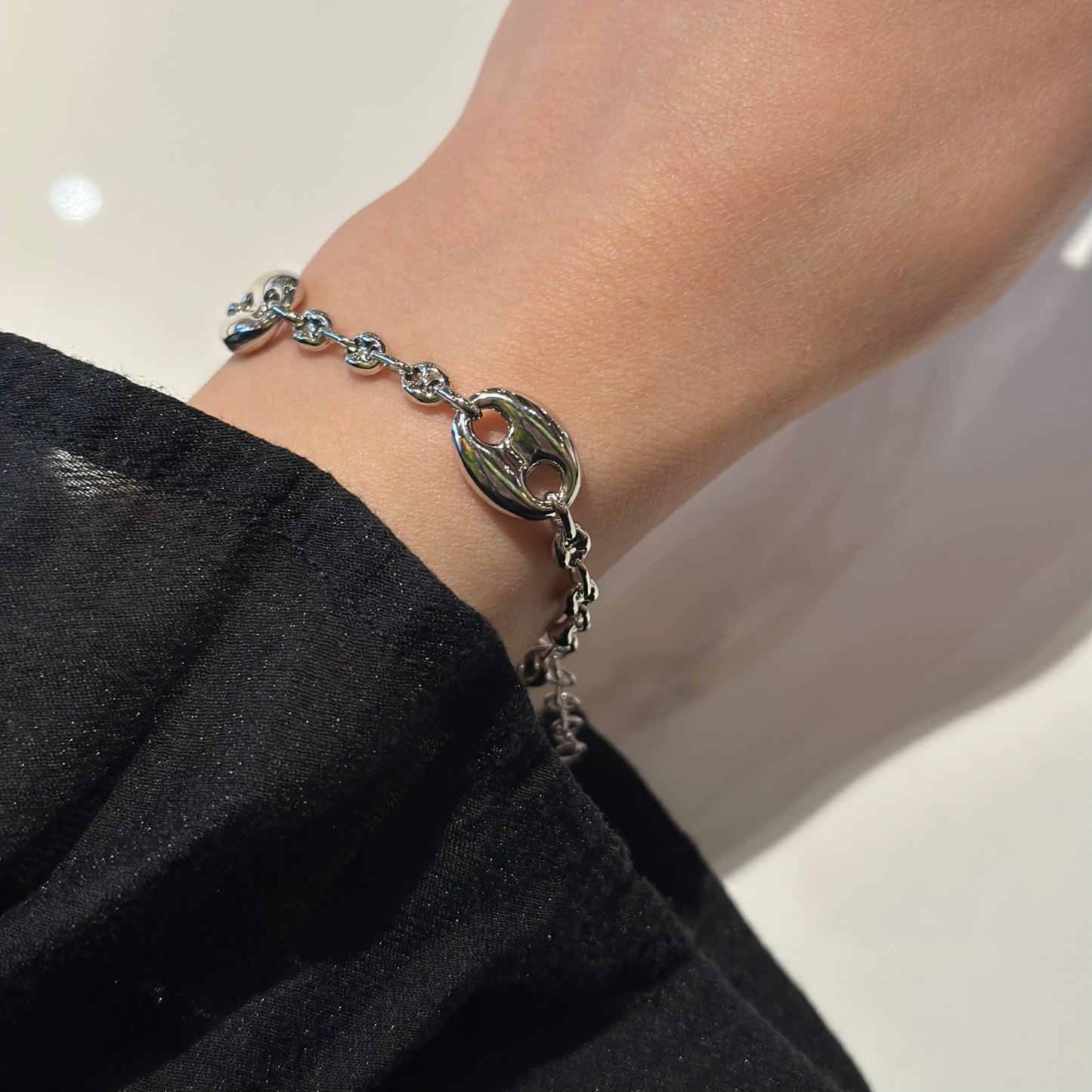Italian Silver Marina Bracelet