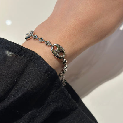 Italian Silver Marina Bracelet