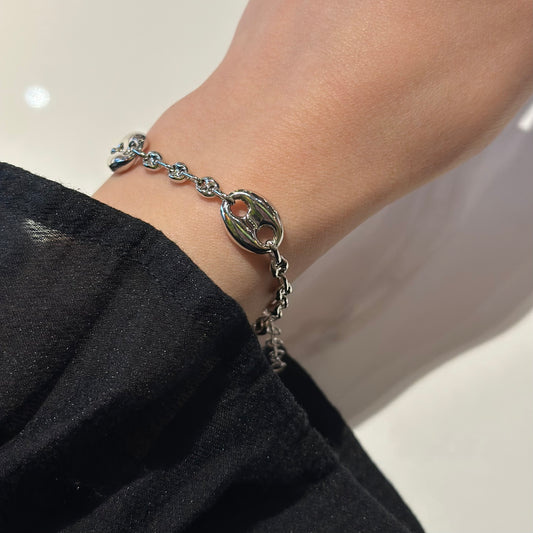 Italian Silver Marina Bracelet