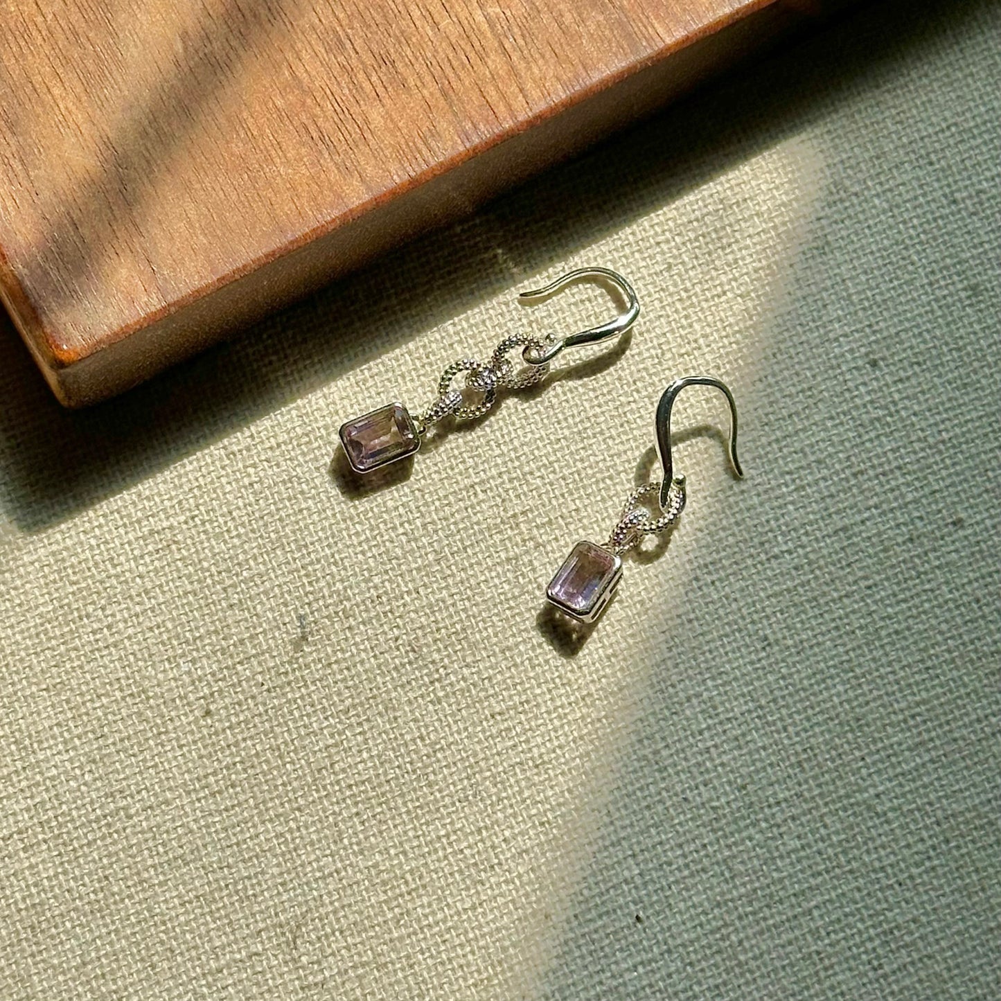 Ametrine Sterling Silver Earring